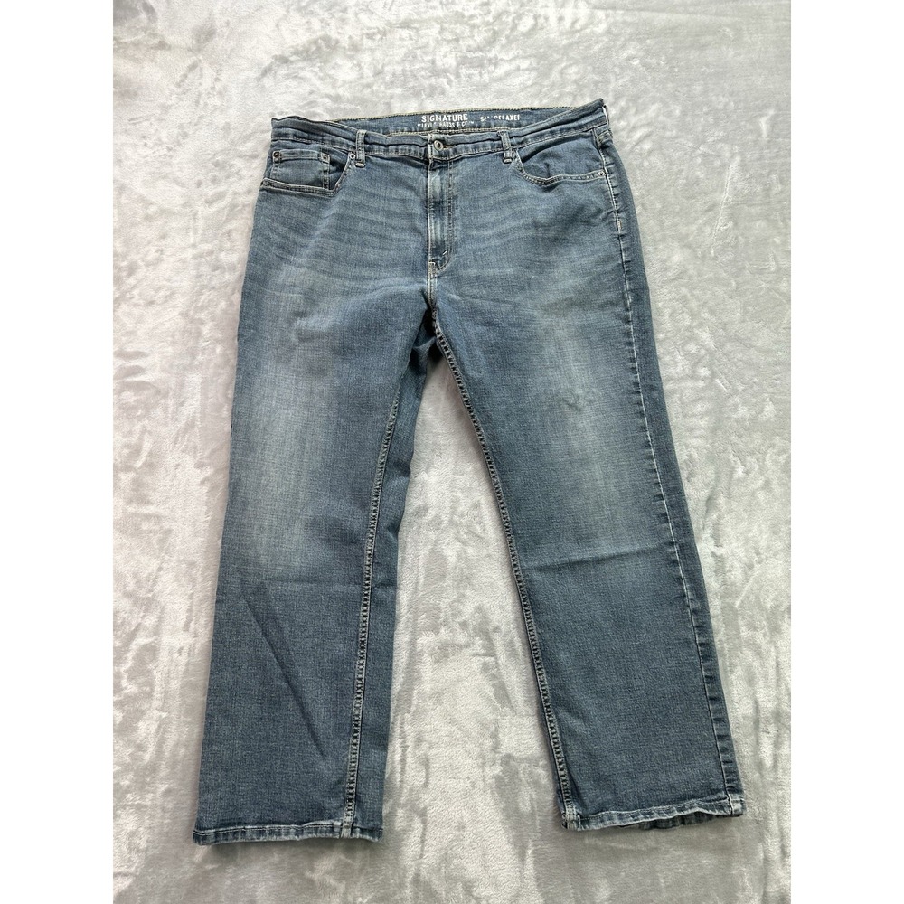 Levis S61 Relaxed Straight Men Sz 40x30 Blue Jeans Signature Loose Grunge Work